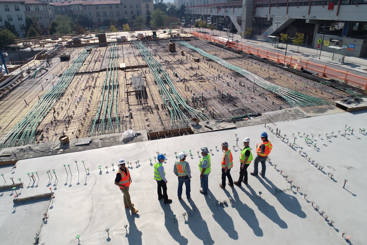 Équipe INVICTUS CONSTRUCTION sur un chantier